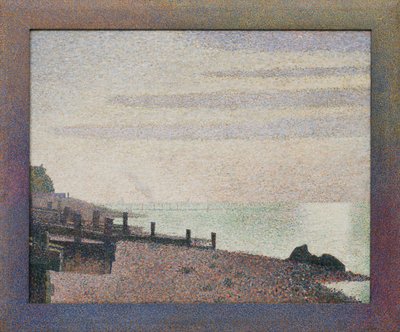 Honfleur, an Evening, Mouth of the Seine by Georges Seurat